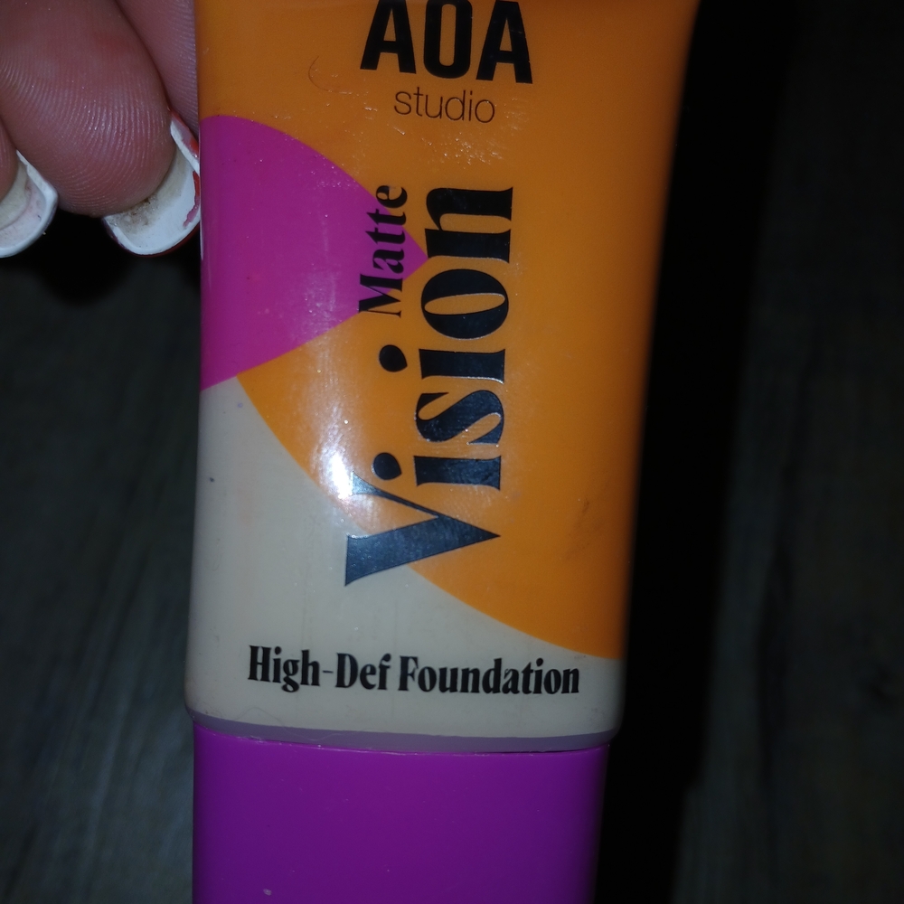 Aa Studio Matte Vision High-Def Foundation - Pink, Orange, and Cream
